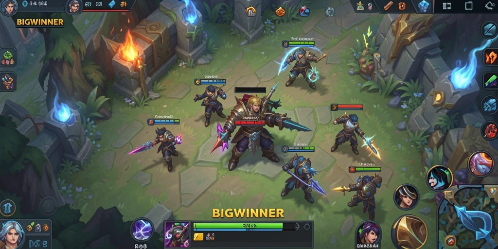 Tampilan gameplay <strong>BIGWINNER</strong> yang kompetitif dan menarik.