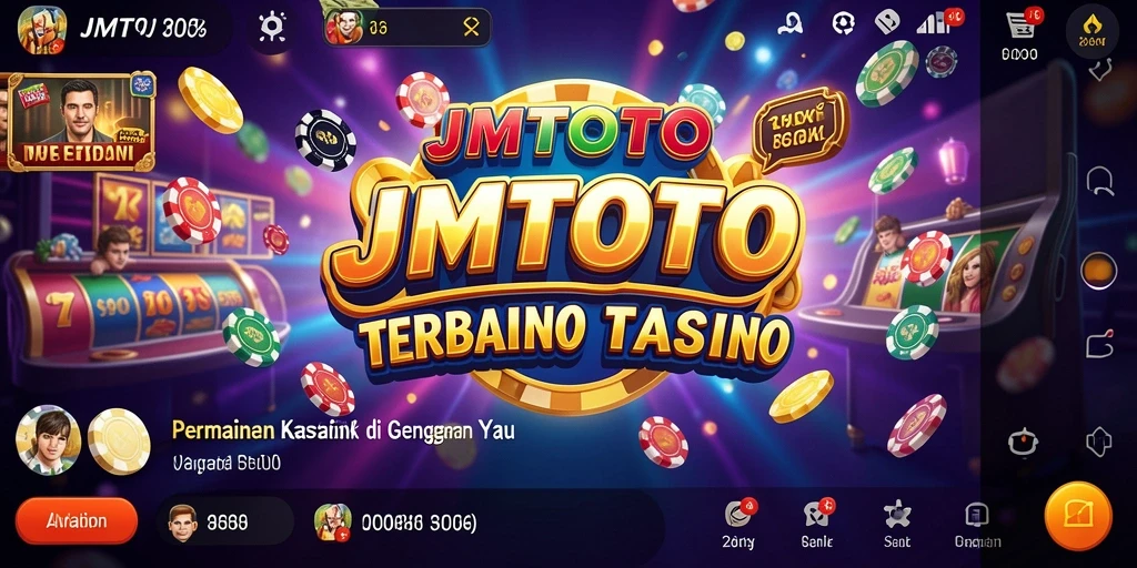 Tampilan gameplay <strong>JMTOTO</strong> yang mendebarkan penuh warna.