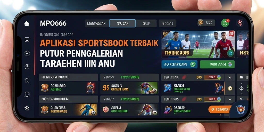 Tampilan gameplay MPO666 yang menampilkan berbagai jenis taruhan olahraga.