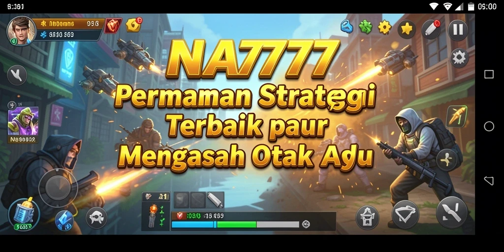 Tampilan gameplay mendalam NA777 dalam aksi strategi yang intens.