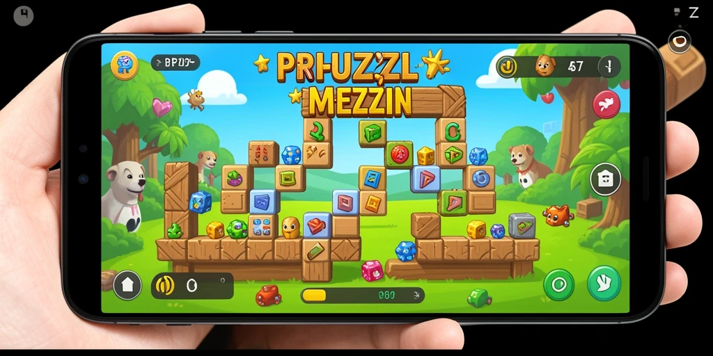 Tampilan gameplay menarik dari permainan PP7 yang penuh teka-teki.