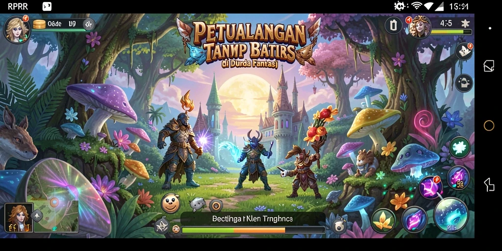 Tangkapan layar gameplay <strong>RPRR</strong> yang menunjukkan aksi petualangan yang mendebarkan.