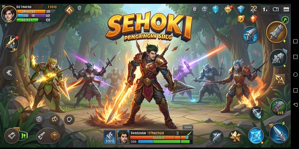 Gameplay menarik SEHOKI dengan strategi mendalam.