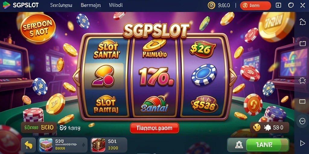 Screenshot SGPSLOT menampilkan gameplay slot yang seru dan menarik.