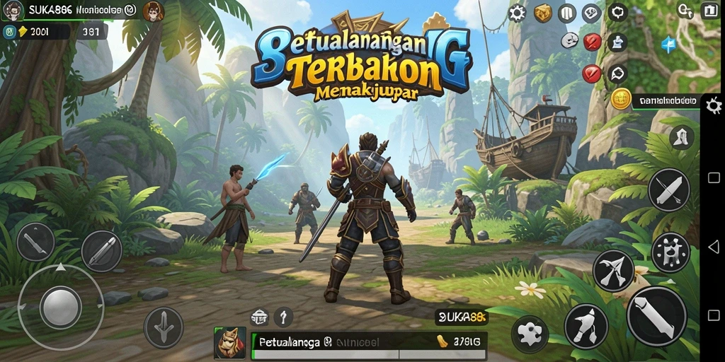 Gameplay seru dalam dunia terbuka SUKA86 yang penuh petualangan.
